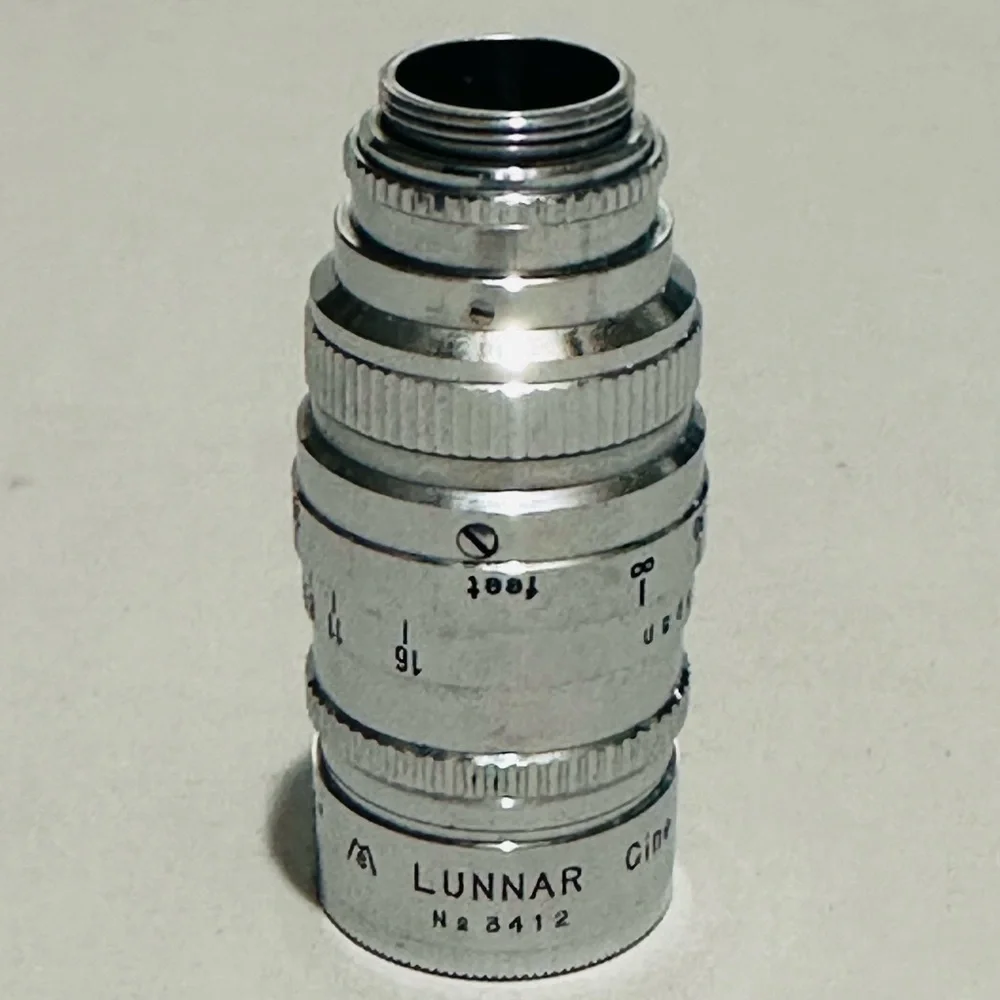 Vintage 8mm F1.9 Cine Tele Lens Lunar